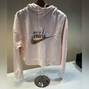 NIKE crop hoodie